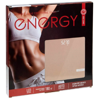 Весы напольные Energy EN 421 бежевый EN-421 от магазина Zakaz43
