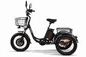 Электротрицикл Eltreco Porter Fat 700 Черный матовый — фото, цена, купить