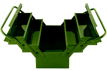 Системы хранения Ящик инструментальный металл 420мм (5 отсеков) ТЕХНИК 440420 — фото, цена, купить