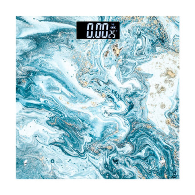 Весы напольные MAXTRONIC MAX-289 голубая абстракция MAXTRONICMAX289ГОЛУБАЯАБСТРАКЦИЯ от магазина Zakaz43