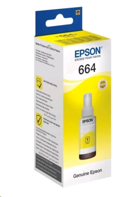 Чернила Epson Original T6644 C13T66444A Yellow для L100 70ml C13T66444A от магазина Zakaz43