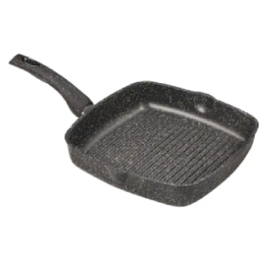 Сковороды Красавица Эко, а/п, б/кр, ручка soft-touch 28 см гриль 1 от магазина Zakaz43