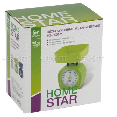 Весы кухонные HOMESTAR HS-3005М механич. HS-3005М от магазина Zakaz43