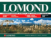 Lomond 10x15 230г/м2 500л.,матовая (0102084) Фотобумага