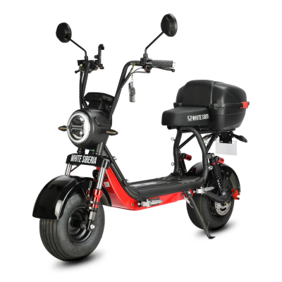 Электроскутер White Siberia Mini R 3.0 Black 60V  от магазина Zakaz43