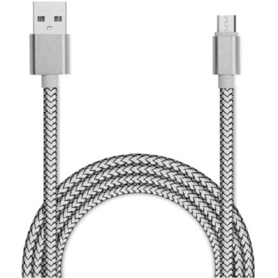 Кабель USB USB  2.0  AM/Micro 2м Jet.A JA-DC22 Silver JA-DC22 2m Silver от магазина Zakaz43