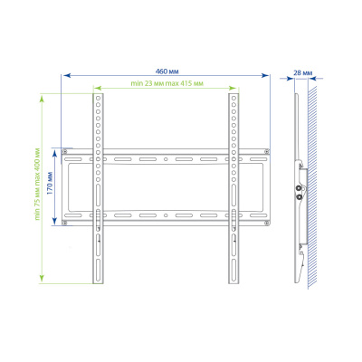 Кронштейны Kromax IDEAL-4 White KROMAXIDEAL4WHITE от магазина Zakaz43
