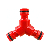 Оборудование для полива Соединитель тройной ЖУК под коннектор — фото, цена, купить