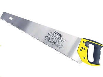 По дереву, металлу Ножовка по дереву Stanley "Jet-cut" закаленный зуб 7х450мм 2-15-283 — фото, цена, купить