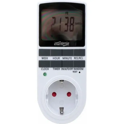 Умный дом Energenie EG-SST-01, LCD-дисплей 2,3'',белый таймер электрический EG-SST-01, от магазина Zakaz43
