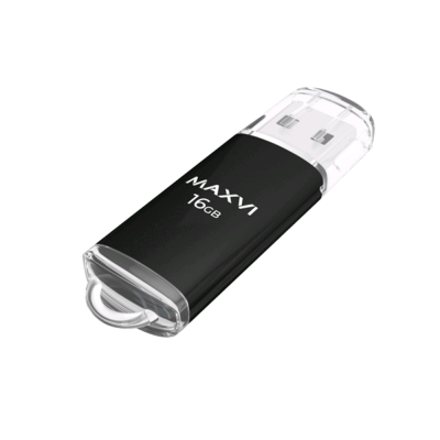 Флэш память USB 16GB Maxvi MP black (FD16GBUSB20C10MP) 4835 от магазина Zakaz43