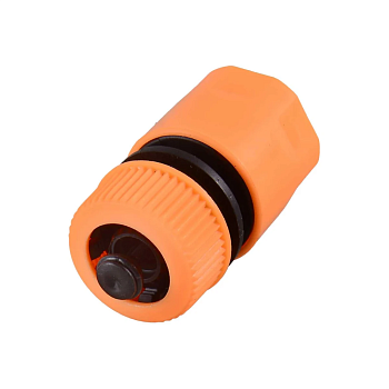 Оборудование для полива Соединитель аквастоп быстросъемный для шланга 1/2 Вихрь — фото, цена, купить