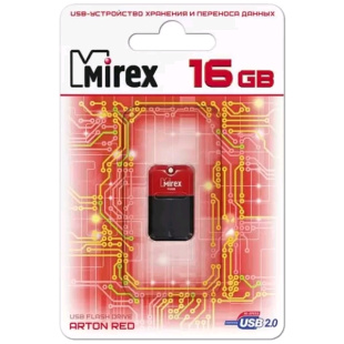 16GB Mirex Arton Красный (13600-FMUART16) Флеш карта