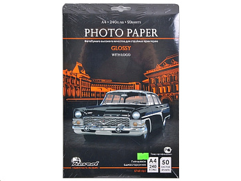 Фотобумага Revcol A4 240г/м2 50л. глянцевая (С+A4-G-240-50-R) — фото, цена, купить
