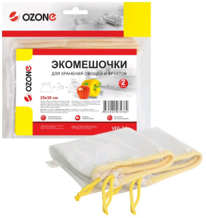 Ozone VEG-04 Мешочки для хранения овощей и фруктов, 2 шт аксессуары