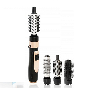 Фены-расчески Ergolux ELX-HD04-C64 черный/золото  — фото, цена, купить