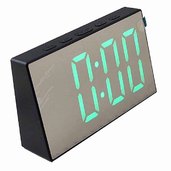 Радиоприемники LED MIRROR DS-3699 зеленый — фото, цена, купить