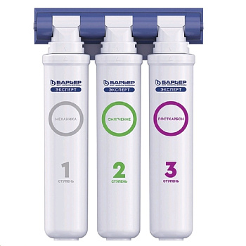 Проточные фильтры для воды Барьер EXPERT SLIM Standard Hard — фото, цена, купить