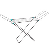 Сушилка для белья Сушилка напольная 18м серая ЭКОНОМ СБП1/С — фото, цена, купить