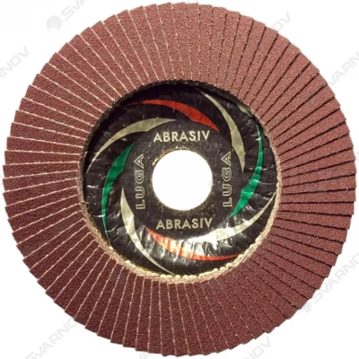 Круги лепестковые Лепестковый круг торцевой "125х22  Р36" (Луга) 3591 3591 от магазина Zakaz43