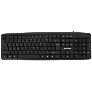 Клавиатуры Defender Astra HB-588 черный — фото, цена, купить
