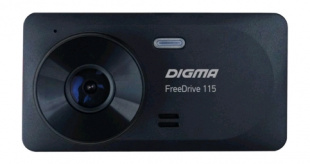 Digma FreeDrive 115 черный 1Mpix 1080x1920 1080p 150гр. JL5601 Видеорегистратор