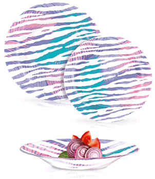 Набор столовый 18пр JUNIA PURPLE