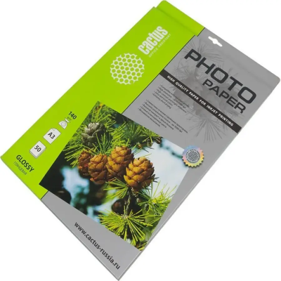 Фотобумага Cactus CS-GA314050 A3/140г/м2/50л./белый глянцевое для струйной печати CS-GA314050 от магазина Zakaz43