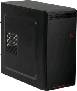 IRU Home 310H5SM MT i3 10105F/8Gb/SSD512Gb GTX1630 4Gb/DOS/черный 1859395 Компьютер