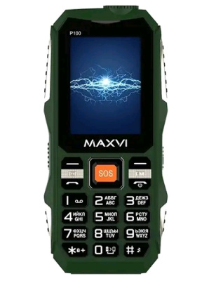 Сотовые телефоны Maxvi P100 green 4025 от магазина Zakaz43
