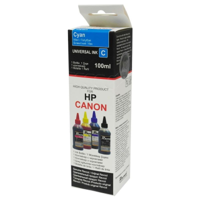 Чернила Revcol для Canon/HP universal, Cyan, Dye, 100 мл (K-R-HCL-0,1-CD) K-R-HCL-0,1-CD от магазина Zakaz43