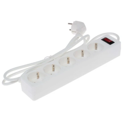 Сетевые фильтры Defender ES 1.8 м, белый, 5 розеток 99481 от магазина Zakaz43