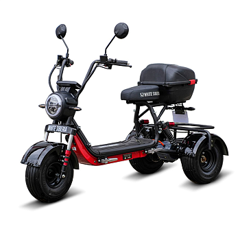 Электротрицикл White Siberia Trike Mini Black 1500W — фото, цена, купить