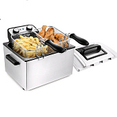 Фритюрницы Kitfort КТ-2025 черный/серебристый — фото, цена, купить