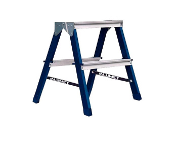 Лестницы, Стремянки Стремянка Алюмет 2 ступени стальная двухсторонняя — фото, цена, купить