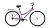 28 ALTAIR CITY LOW 28 (28" 1 ск. рост. 19") 2023, фиолетовый/белый, RB3C8100FXVTXWH велосипед
