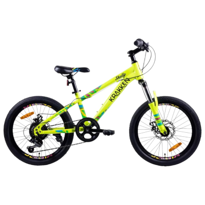 Велосипеды KRAKKEN Skully (20" рост. 10")  жёлтый Велосипед/ЧЗ/ 115244 от магазина Zakaz43