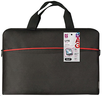 Сумки для ноутбука Defender Lite 15.6" черный — фото, цена, купить