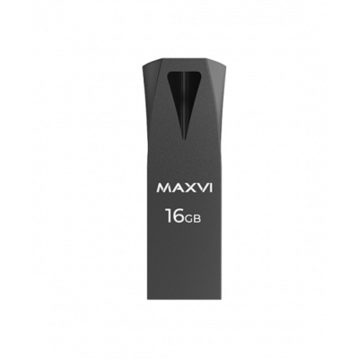 Флэш память USB 16GB Maxvi MK2 dark grey (FD16GBUSB20C10MK2) 4823 от магазина Zakaz43