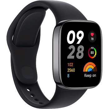 Смарт-часы и браслеты Xiaomi Redmi Watch 3 Black — фото, цена, купить