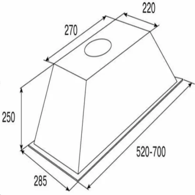 Вытяжки KUPPERSBERG INLINEA 52 X 4HPB INLINEA 52 X 4HPB от магазина Zakaz43