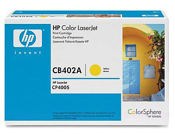 Картриджи лазерные HP Original CB402A — фото, цена, купить