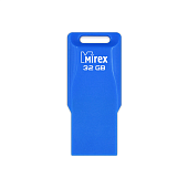 Флэш память USB 32GB Mirex Mario Голубой (13600-FMUMAB32) — фото, цена, купить