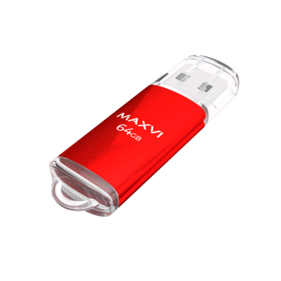 Флэш память USB 64GB Maxvi MP red (FD64GBUSB20C10MP) 4846 от магазина Zakaz43