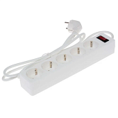 Сетевые фильтры Defender ES 1.8 м, белый, 5 розеток — фото, цена, купить