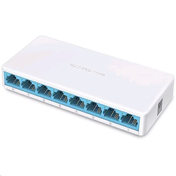 Коммутаторы Mercusys MS108 8X100MB НЕУПРАВЛЯЕМЫЙ — фото, цена, купить
