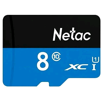 Карты памяти micro SDHC 8GB Netac NT02P500STN-008G-S P500 — фото, цена, купить