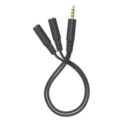 Кабель USB A4Tech AD-3P 2XJACK 3.5 (F)/JACK 3.5 (M) 0.2М. ЧЕРНЫЙ AD-3P от магазина Zakaz43