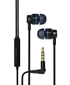 Наушники Maxvi MHF-04 black-blue — фото, цена, купить