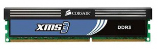 DDR3 4Gb 1600MHz, Corsair 1x4GB, 9-9-9-24, XMS3 Core i7,i5 CMX4GX3M1A1600C9 Память